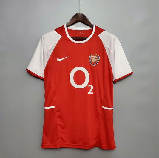 2002-04 Arsenal Home Football Jersey 1:1 Copy (S~2XL)