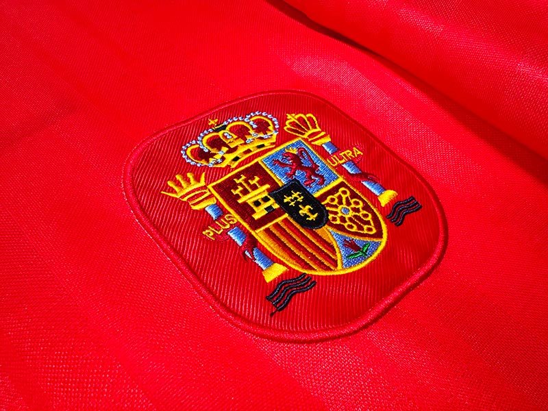 1994 World Cup Spain Home Retro Football Jersey 1:1 Copy (S~2XL)