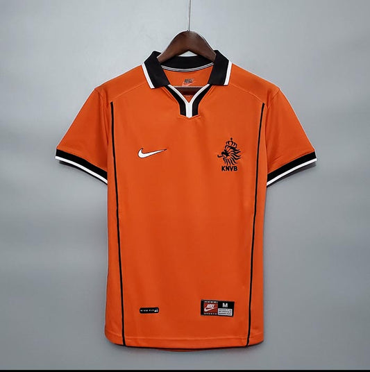 1998 Netherlands Home Retro Football Jersey 1:1 Copy (S~2XL)