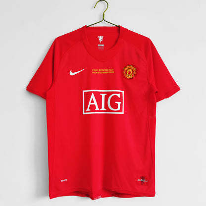 2007-08 Manchester United Home Shirt (S~2XL) - AIDK Sport