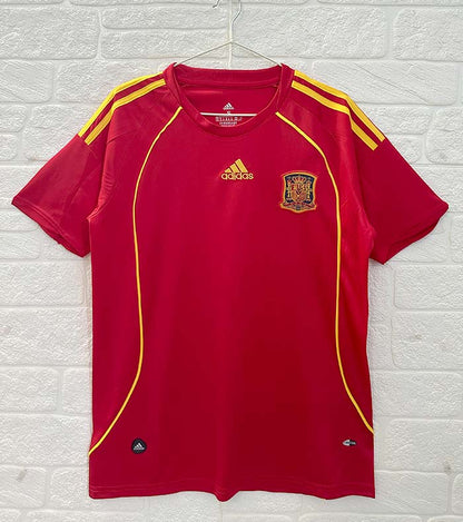 2008 Spain Home Retro Football Jersey 1:1 Copy (S~2XL)