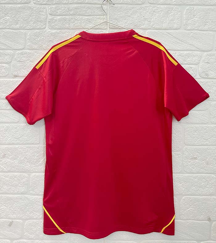 2008 Spain Home Retro Football Jersey 1:1 Copy (S~2XL)