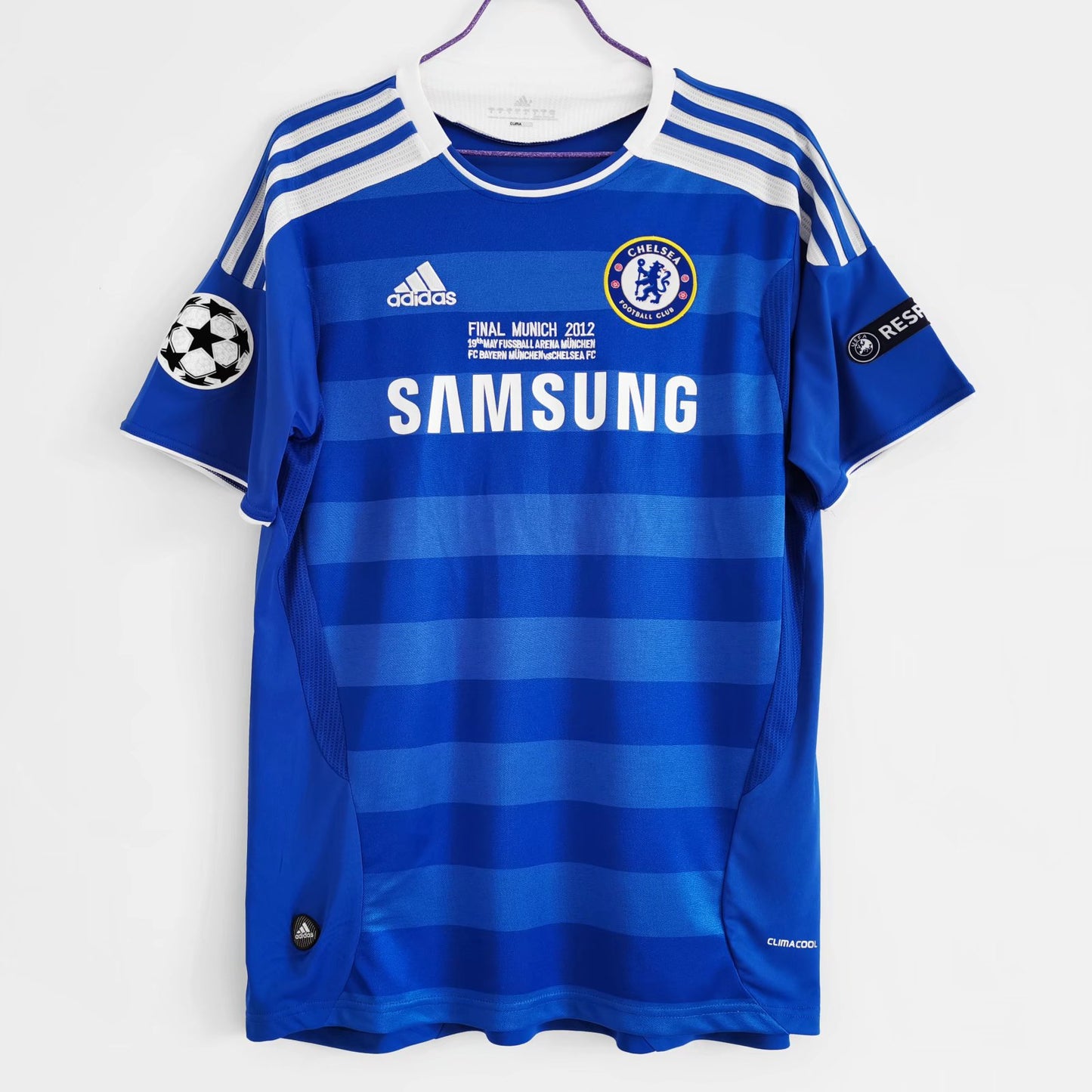 2011-12 Chelsea Home Football Kit-Champions League final (S~2XL) AIDK Sport