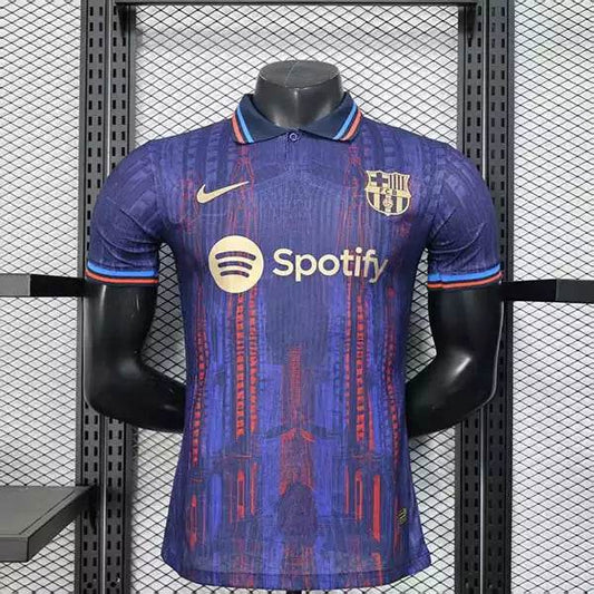 FC Barcelona 2025/26 Special Football Kit Navy Blue 1:1 Copy (Player Version) - AIDK Sport