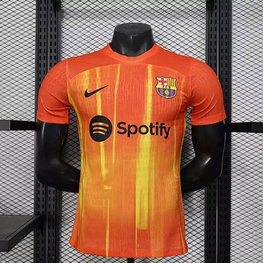 FC Barcelona 2025/26 Special Football Kit Orange 1:1 Copy (Player Version) - AIDK Sport
