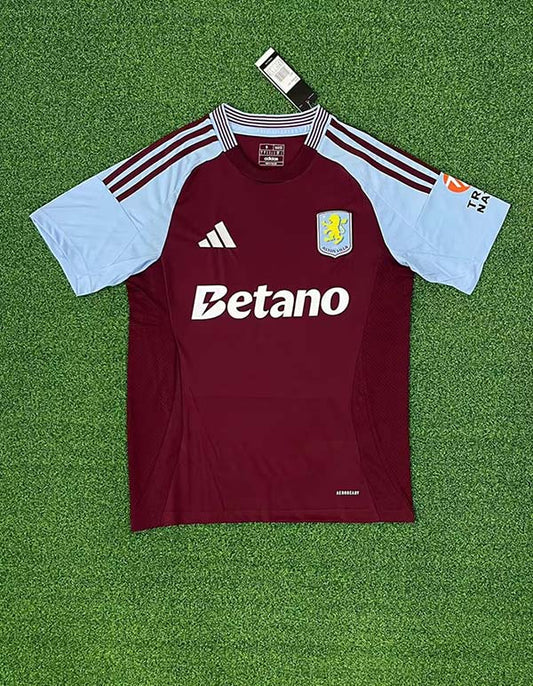 Aston Villa 2024/25 Home Football Jersey 1:1 Copy (S~4XL)