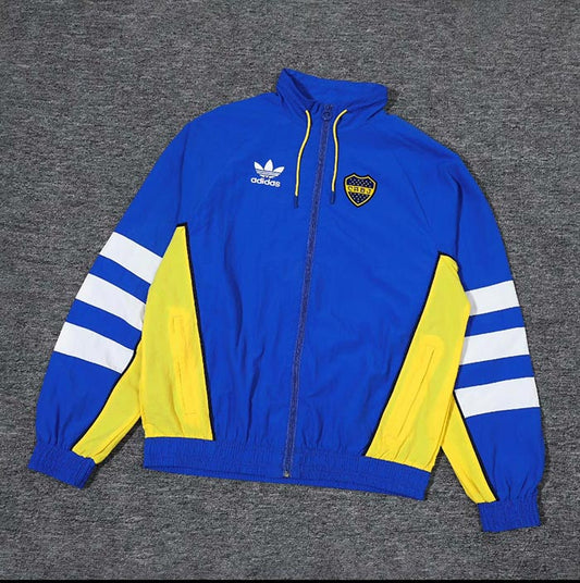 2024-2025 Boca Juniors Jersey Track Jacket (Blue)