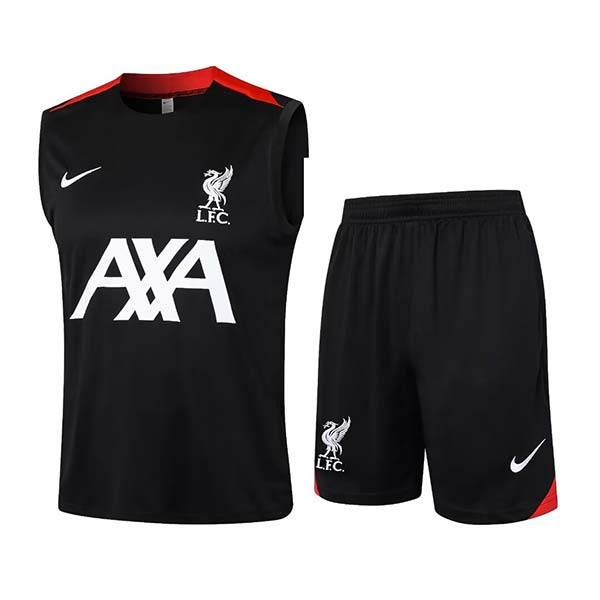2024-25 Liverpool Training Tracksuit Black (Vest) - AIDK Sport