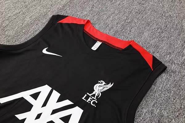 2024-25 Liverpool Training Tracksuit Black (Vest) - AIDK Sport