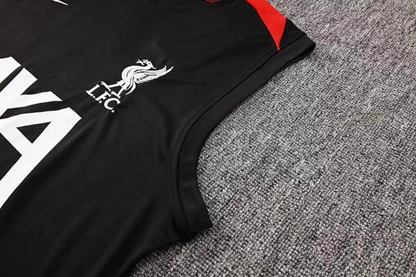 2024-25 Liverpool Training Tracksuit Black (Vest) - AIDK Sport