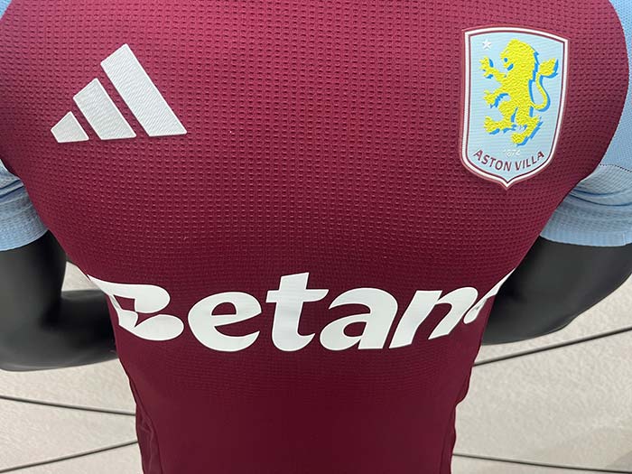 Aston Villa 2024/25 Home Football Kit 1:1 Copy (Player Version)