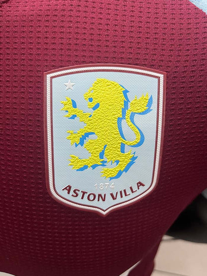 Aston Villa 2024/25 Home Football Kit 1:1 Copy (Player Version)