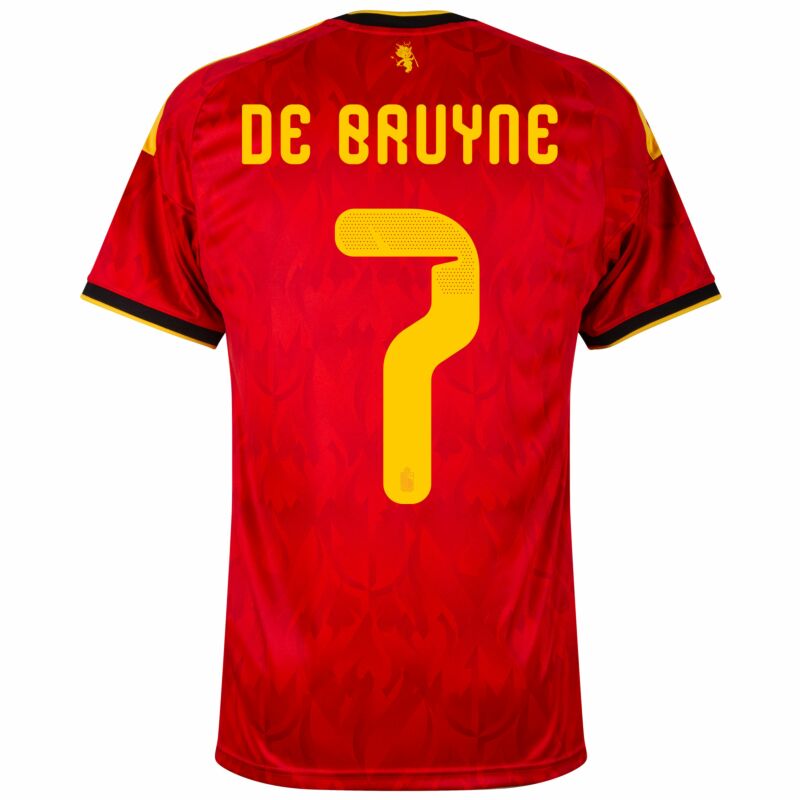 adidas Belgium Home De Bruyne 7 Shirt 2026-2027 (Fan Version) - AIDK Sport
