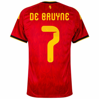 adidas Belgium Home De Bruyne 7 Shirt 2026-2027 (Fan Version) - AIDK Sport
