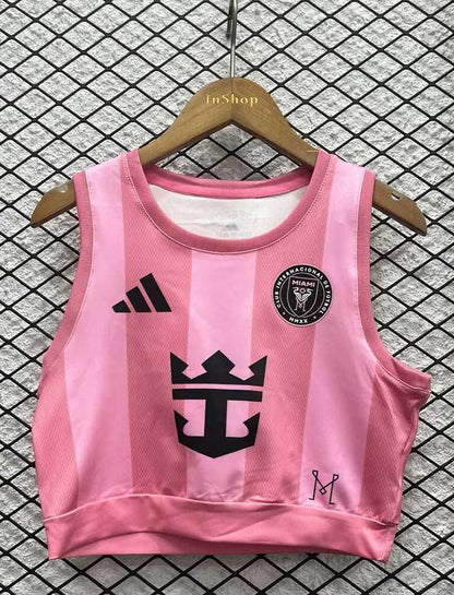 2025/26 Inter Miami CF Home Womens Football Vest (S~XL) - AIDK Sport