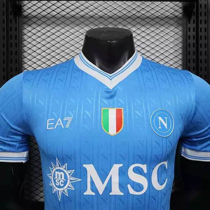 Napoli 2025/26 Home Football Kit Player Version - AIDK Sport