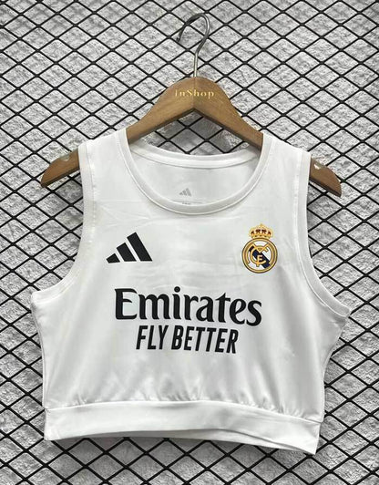 2025/26 Real Madrid Home Womens Football Vest (S~XL) - AIDK Sport