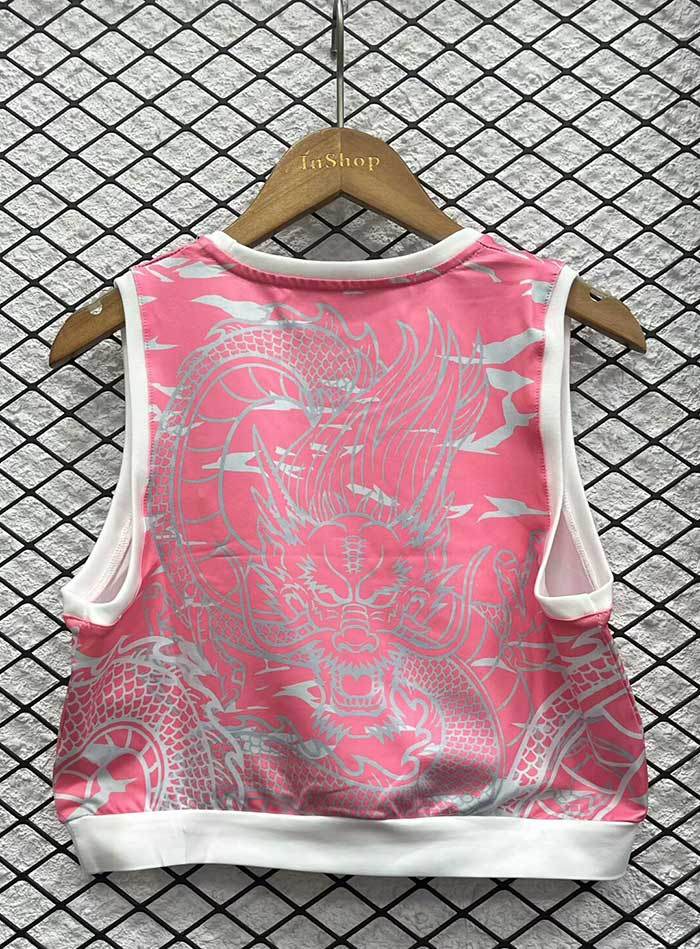 2025/26 Real Madrid Womens Special Edition Football Vest Pink (S~XL) - AIDK Sport