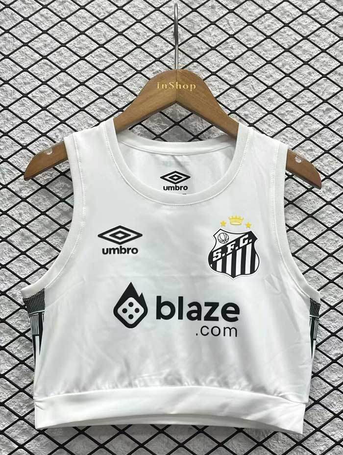 2025/26 Santos FC Home Womens Football Vest (S~XL) - AIDK Sport