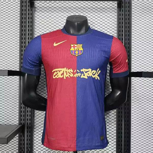 FC Barcelona 2024/25 'Travis Scott' Special Home Football Jersey 1:1 Copy (Player Version) - AIDK Sport