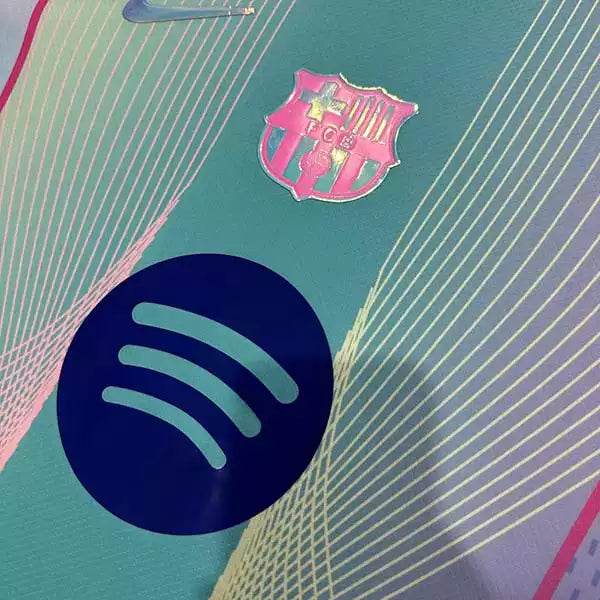 FC Barcelona 2025/26 Special Football Kit Peacock Blue 1:1 Copy (S~4XL) - AIDK Sport