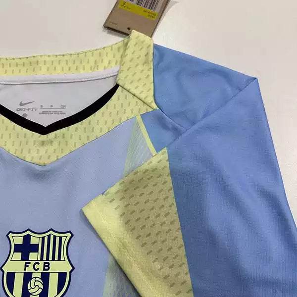 FC Barcelona 2025/26 Special Football Kit Blue Yellow 1:1 Copy (S~4XL) - AIDK Sport
