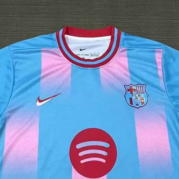 FC Barcelona 2025/26 Special Football Kit Gradient Blue Fan Version (S~2XL) - AIDK Sport