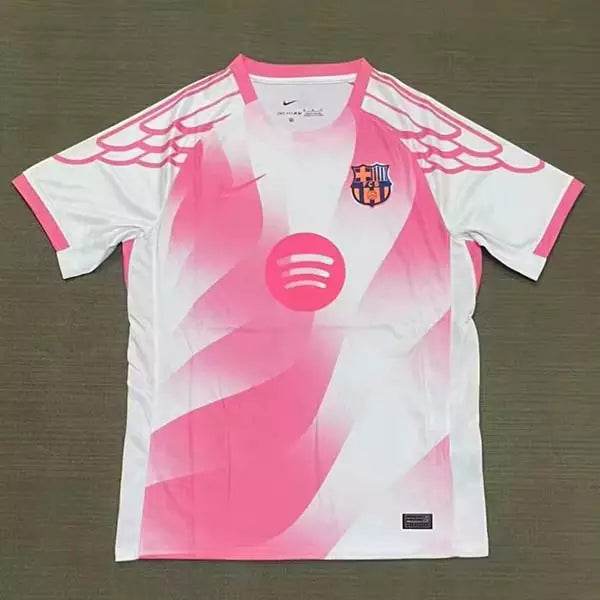 FC Barcelona 2025/26 Special Football Kit Petal Pink Fan Version (S~2XL) - AIDK Sport