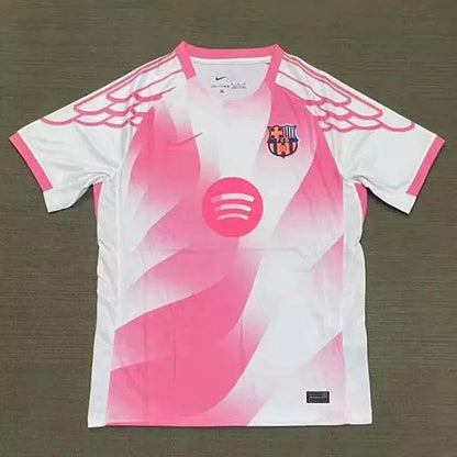 FC Barcelona 2025/26 Special Football Kit Petal Pink Fan Version (S~2XL) - AIDK Sport