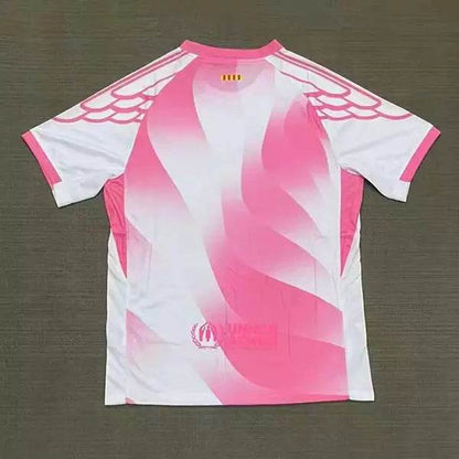 FC Barcelona 2025/26 Special Football Kit Petal Pink Fan Version (S~2XL) - AIDK Sport