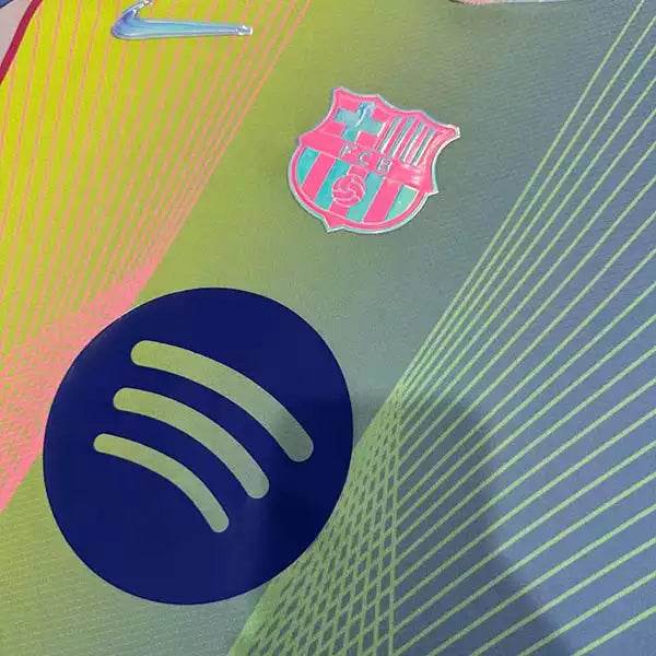 FC Barcelona 2025/26 Special Football Kit Fluorescent Yellow 1:1 Copy (S~4XL) - AIDK Sport