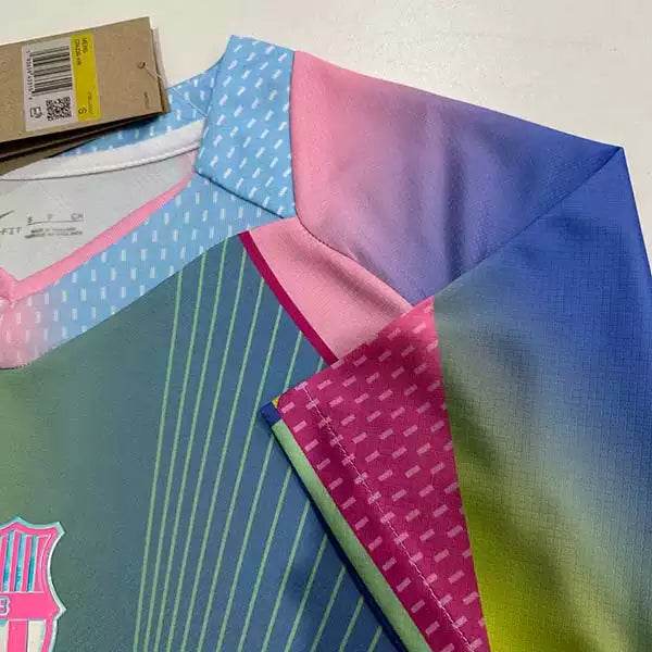 FC Barcelona 2025/26 Special Football Kit Fluorescent Yellow 1:1 Copy (S~4XL) - AIDK Sport