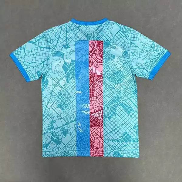 FC Barcelona 2025/26 Special Football Kit Light Blue Fan Version (S~4XL) - AIDK Sport
