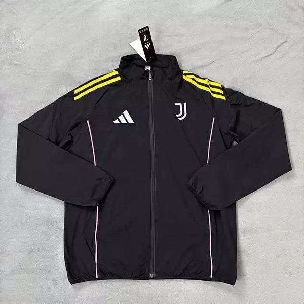 2025 Juventus Jersey Track Jacket Black - AIDK Sport