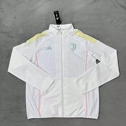 2025 Juventus Jersey Track Jacket White - AIDK Sport