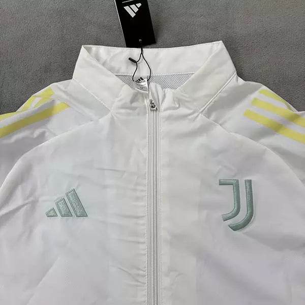 2025 Juventus Jersey Track Jacket White - AIDK Sport