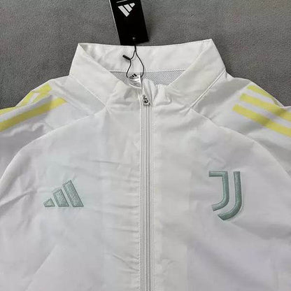 2025 Juventus Jersey Track Jacket White - AIDK Sport
