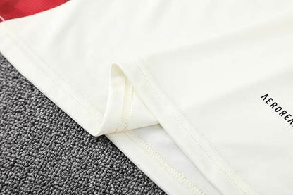 2025-26 Manchester United Training Tracksuit White (Vest) - AIDK Sport