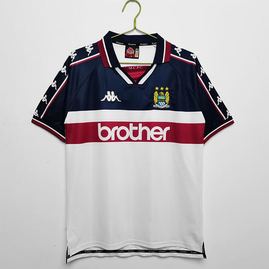 1997-98 Manchester City Away Football Jersey 1:1 Copy (S~2XL)