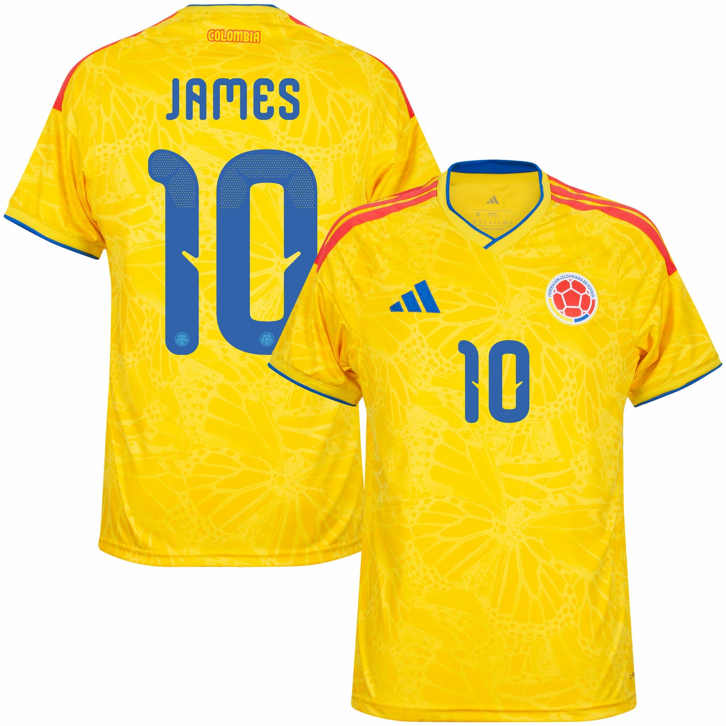 adidas Colombia Home James 10 Shirt 2026-2027 (Fan Version)