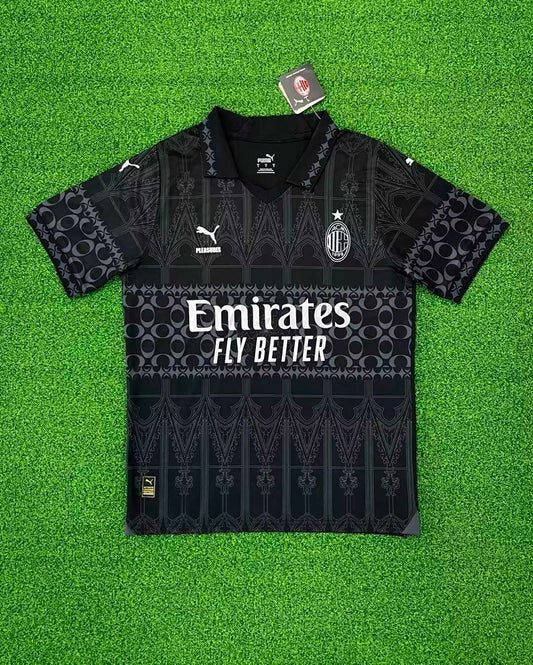 AC MILAN X PLEASURES 2023/24 Shirt – DARK VERSION