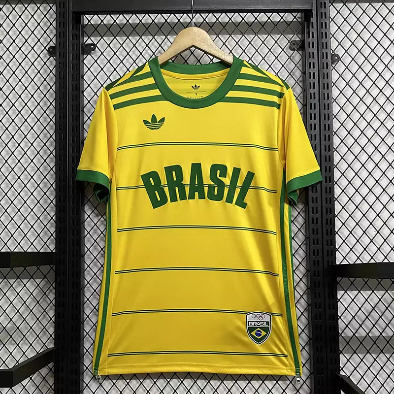 Brasil 2026 Yellow Special Football Jersey Fan Version 1:1 Copy