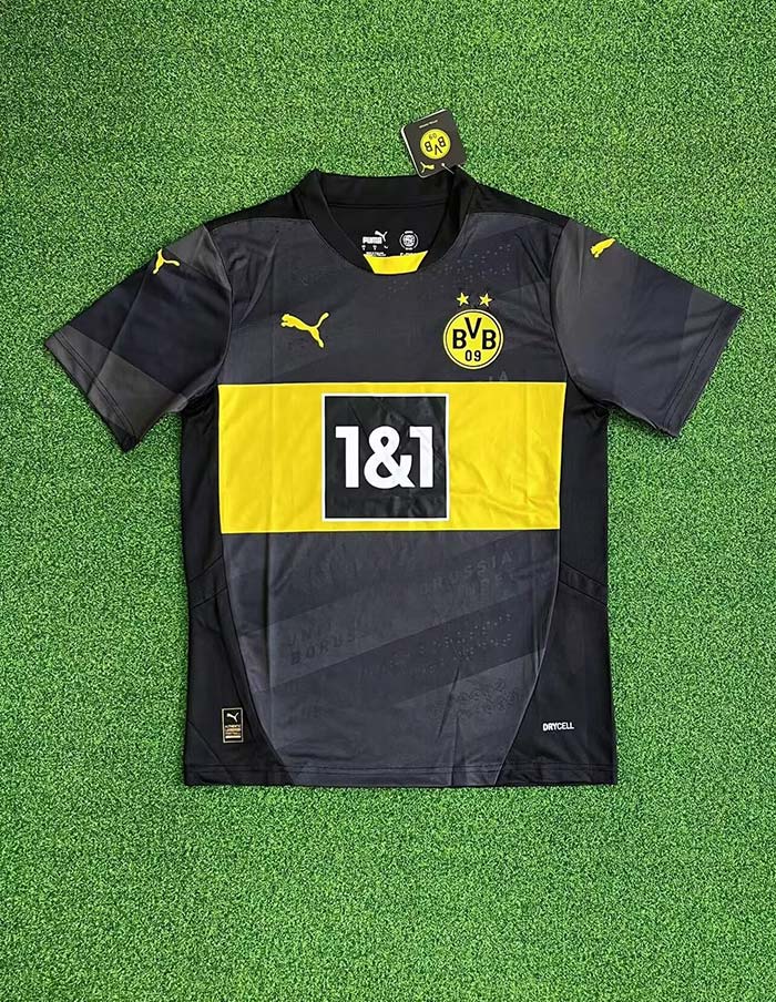 Dortmund 2024/25 Away Football Jersey 1:1 Copy (S~4XL) - AIDK Sport