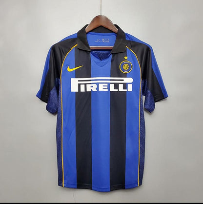 2001-02 Inter Milan Home Football Jersey 1:1 Copy (S~2XL)