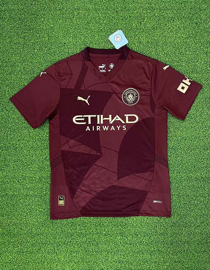 Manchester City 2024/25 Third Football Jersey 1:1 Copy (S~4XL) - AIDK Sport