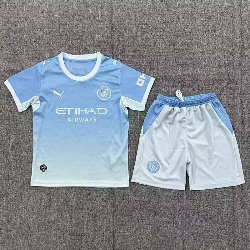 Manchester City 2026/27 Home Football Full Kit 1:1 Copy (KIDS)