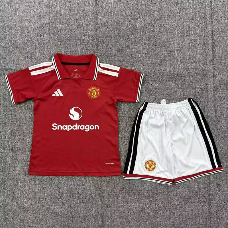 Manchester United 2026/27 Home Football Full Kit 1:1 Copy (KIDS)