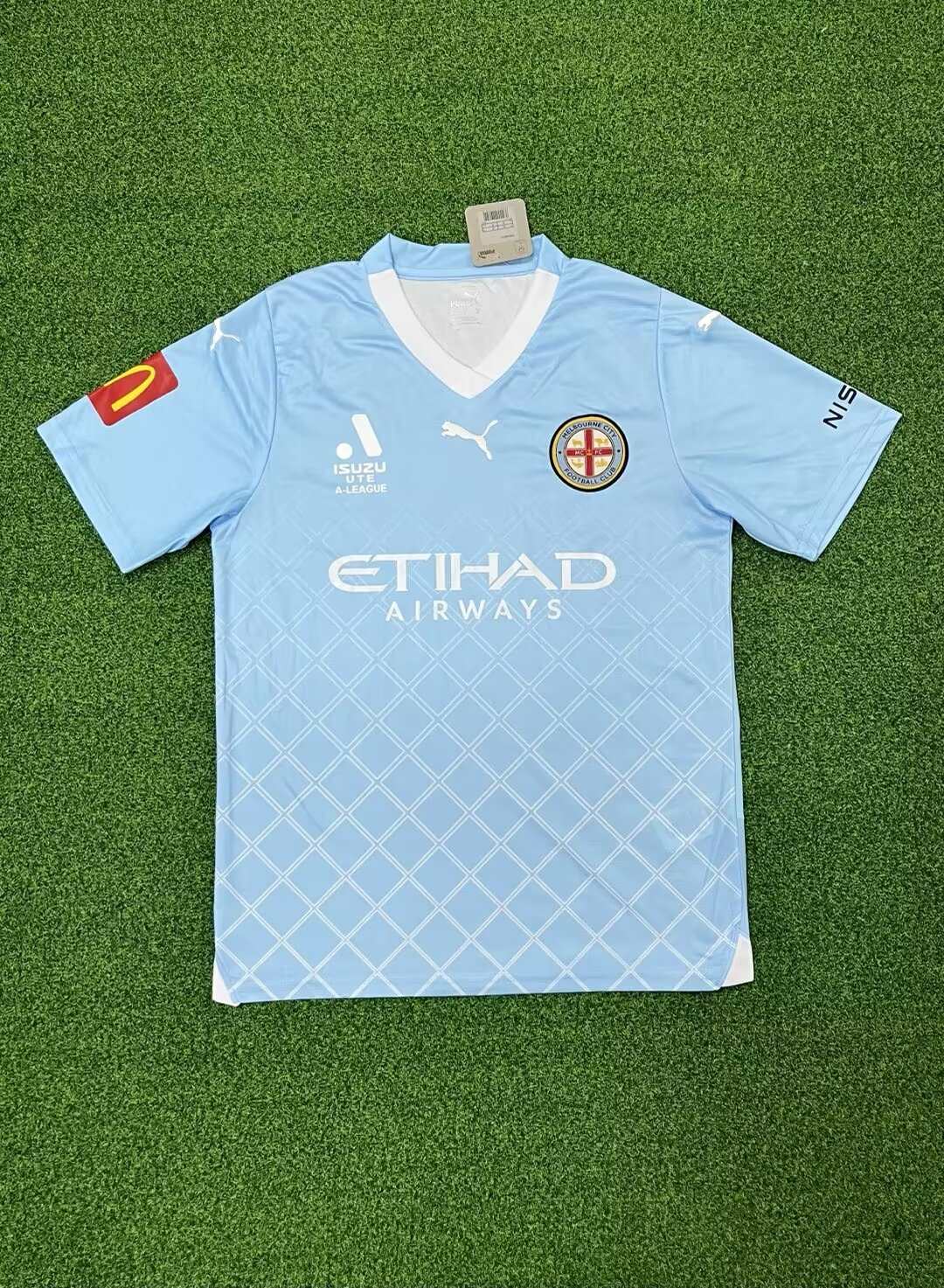 Melbourne City FC 23/24 Home Shirt (S~4XL)