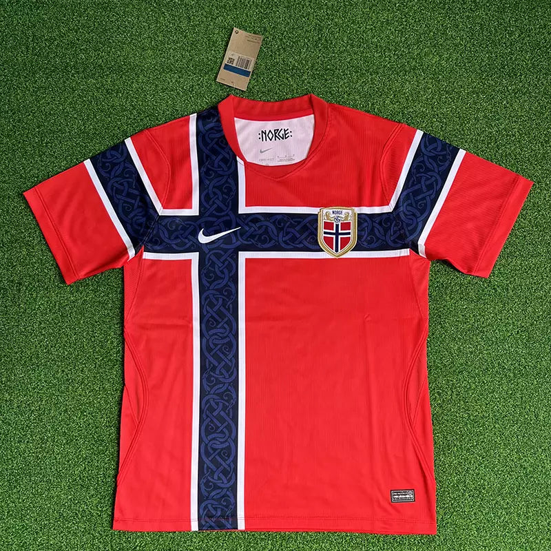Norway 2026 World Cup Home Football Jersey Fan Version 1:1 Copy