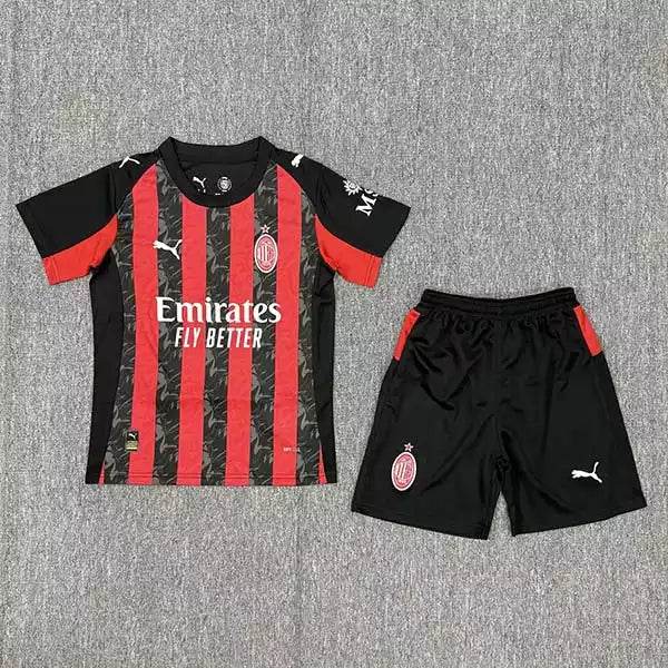 AC MILAN 2025/26 Home Football Full Kit 1:1 Copy (KIDS) - AIDK Sport